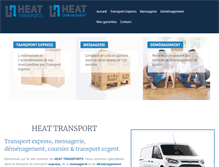 Tablet Screenshot of heat-transport.com